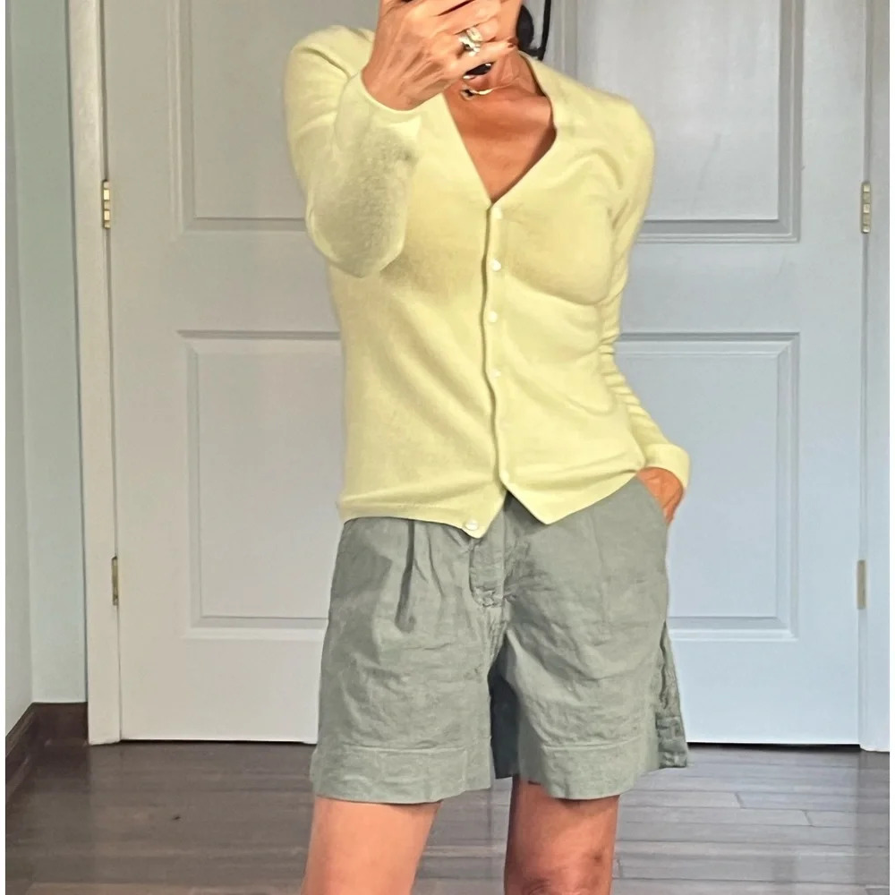 Ann Taylor 100% cashmere v neck cardigan sweater size XS - Picture 2 of 11